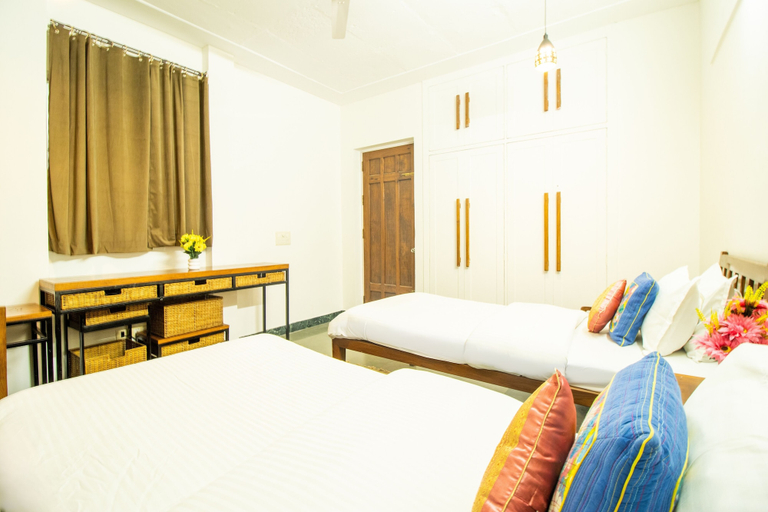 Bedroom 3, Opulent Antique 3br Villa in Gurugram, Gurgaon