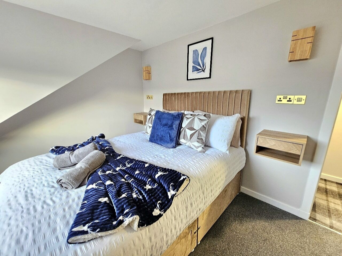 Bedroom 3, Warm & Cosy Home in Glasgow, Glasgow