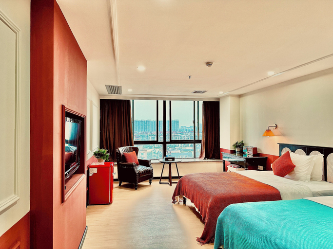 Bedroom 5, Carnation Business Hotel, Guangzhou