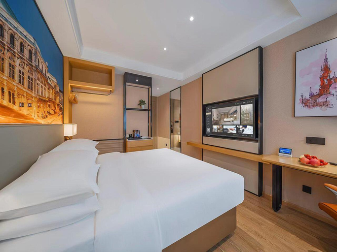 Bedroom 2, Vienna International Hotel Kunming Longquan Road Caida, Kunming