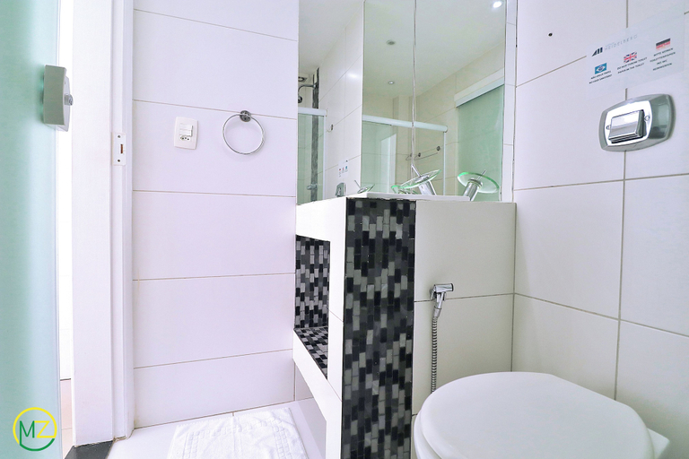 Bathroom 4, MZapartments Francisco, Rio de Janeiro