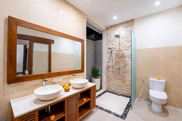 Bathroom 4, Darma Asih Ubud View Villas by EPS, Gianyar