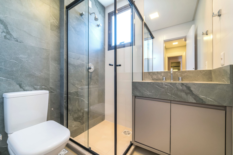 Bathroom, 884 - Aluguel apartamento 3 quartos, Bombinhas