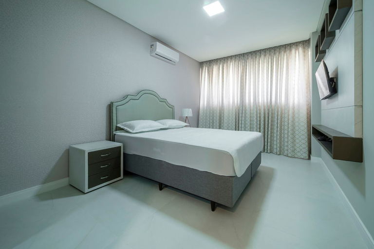 Bedroom 2, Aluguel Apartamento Garden com Jacuzzi e Terraço com Piscina - 883, Bombinhas