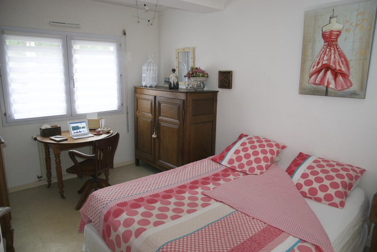 Bedroom 2, Gîte La Terrasse Du Verger, Loire-Atlantique