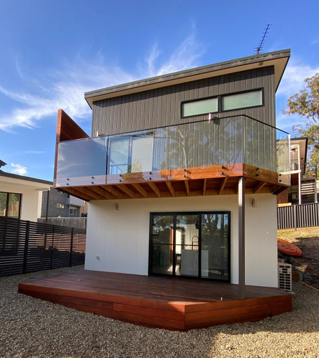 Exterior view 1, The Lake House & Apartment, Bega Valley