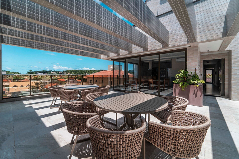 Food & Drinks, Aluguel Apartamento Garden com Jacuzzi e Terraço com Piscina - 883, Bombinhas