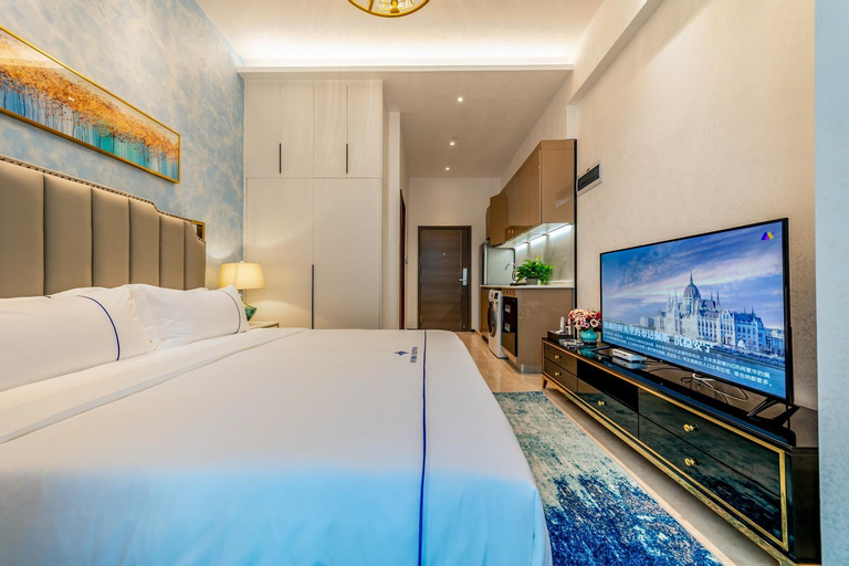 Bedroom 2, Burris Executive Apartment (Shenzhen Futian Exhibition Center Branch), Shenzhen