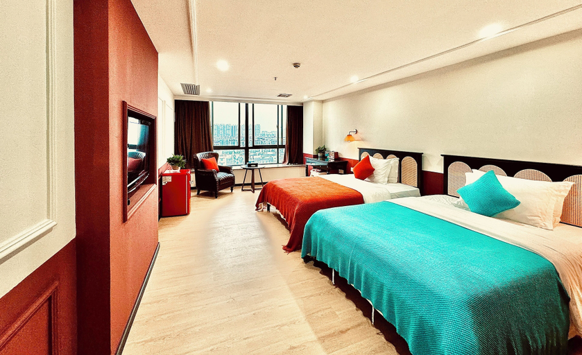 Bedroom 4, Carnation Business Hotel, Guangzhou