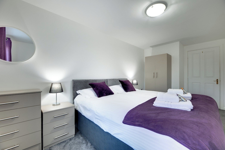 Bedroom 2, Cooksons Apartments, North Tyneside