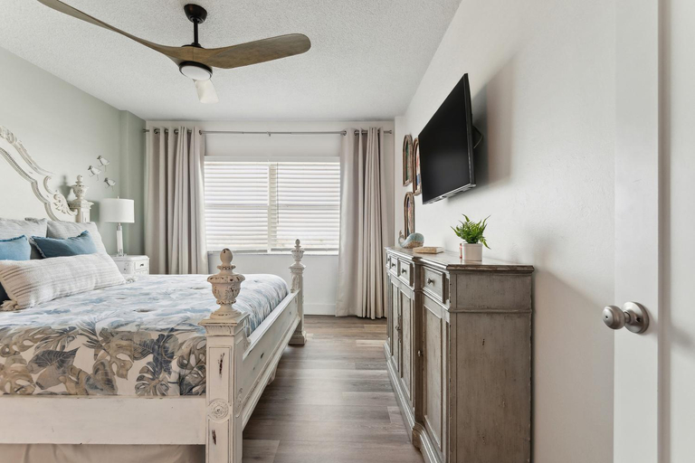 Bedroom, Oceanfront Beach House, Satellite Beach, Brevard