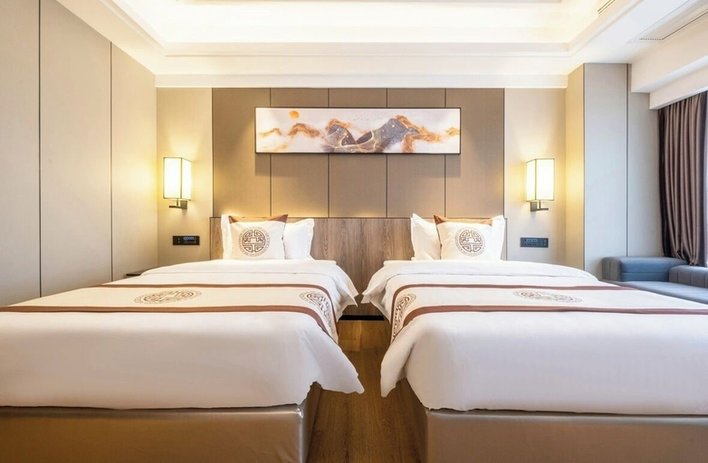 Bedroom 2, Huabao sports exhibition hotel, Jiangmen
