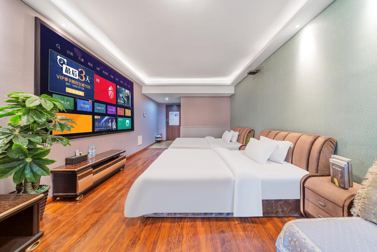 Bedroom 2, Yue Ke Apartment - Changbin Road Branch, Chongqing