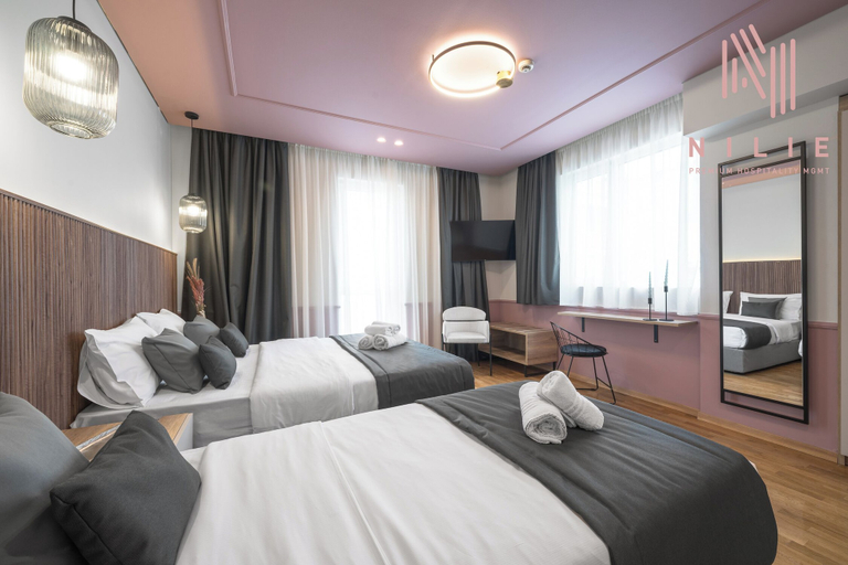 Bedroom 3, Esther Suites, Nilie Hospitality MGMT, Central Macedonia