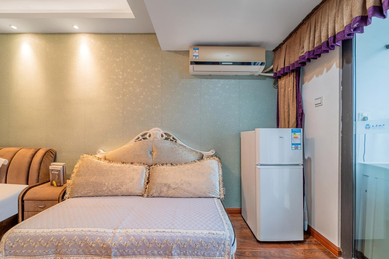 Bedroom, Yue Ke Apartment - Changbin Road Branch, Chongqing