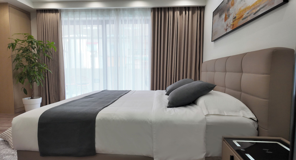 Bedroom 3, CCLUX Suites - Premium 40sqm Suites near Piraeus Port, Attica