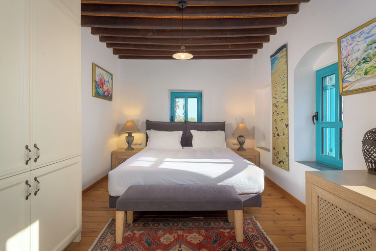Bedroom 2, Villa Mary's Holiday House, South Aegean