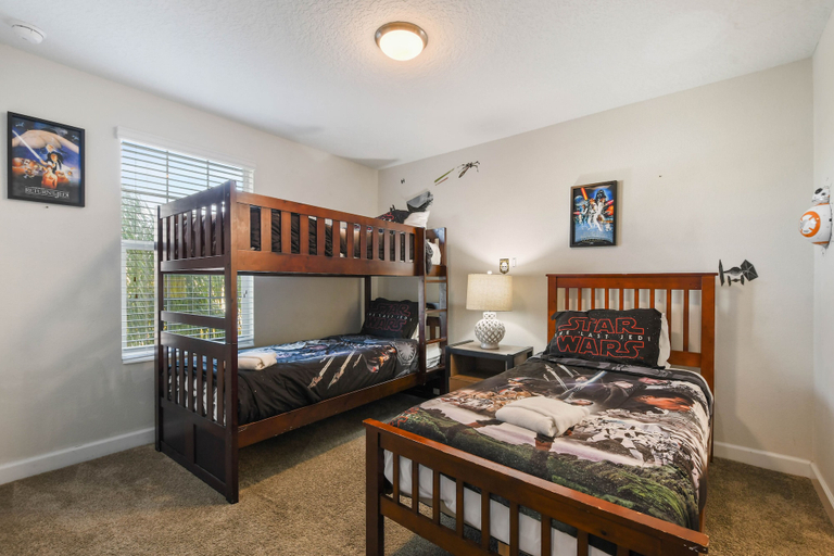Bedroom 3, Green View Villa: 6 Beds, Pool & Resort Access, Osceola