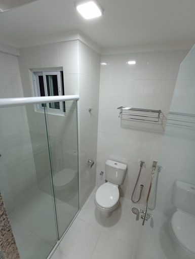 Bathroom, Caldas Novas - Spazzio diRoma - Incluso acesso ao diRoma Acqua Park, Splash e Slide, Caldas Novas