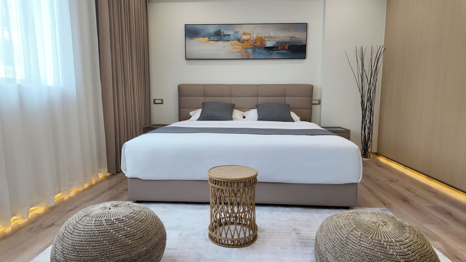 Bedroom 5, CCLUX Suites - Premium 40sqm Suites near Piraeus Port, Attica