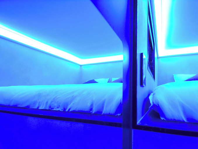 Bedroom 4, The Hyve Capsule Amsterdam, Amsterdam