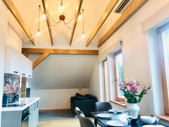 Facilities 2, Family apartment 100m from the beach, Riga