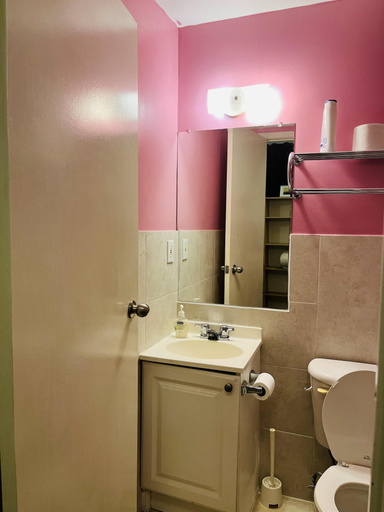 Bathroom 3, Moe's Suite Hotel, Toronto