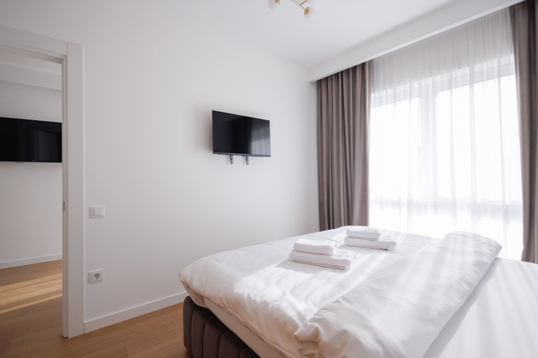 Bedroom 3, Moldovei 2 Apartments by Central Park, Cluj-napoca