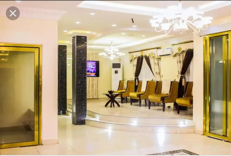 Public Area, Six Diamond Hotel, Ikeja