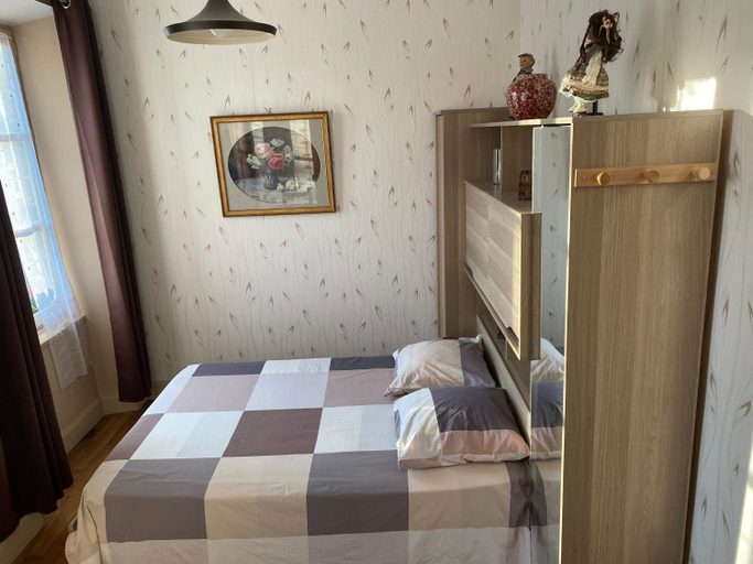 Bedroom 2, Chambre d'hotes d'la Gare d'Auxy "Corbeilles", Loiret