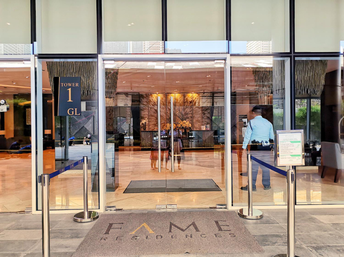 Stylish 1 Bedroom Condo Unit with Perfect Pool View Balcony at Fame Residences, Mandaluyong