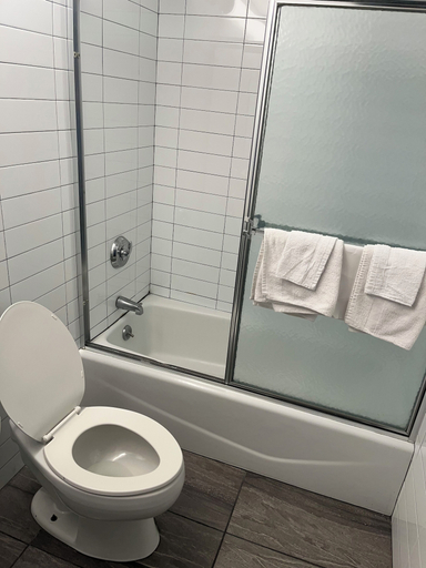 Bathroom 4, Metro Motel, New York