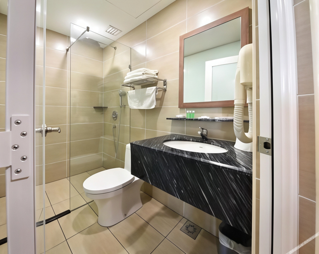 Bathroom 5, Yangtze Hotel, Johor Bahru