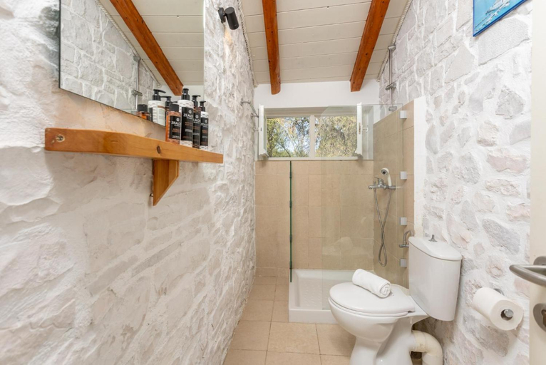 Bathroom 4, Millers Cottage Large Private Pool AC WiFi, Ionian Islands