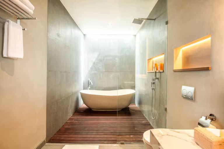 Bathroom 5, Villa Noma 3 - New 5BR Villa Canggu 200m to beach, Badung