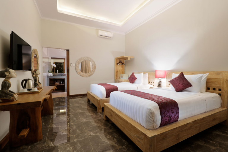 Bedroom 2, Keramas Sacred River Village, Gianyar