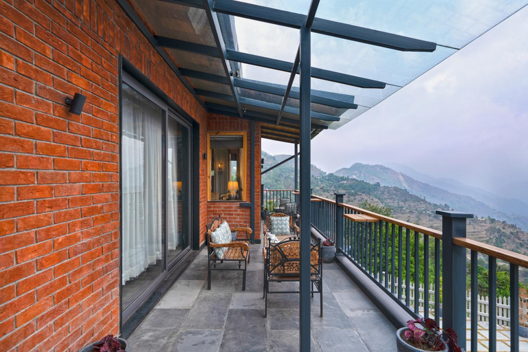Others 5, SaffronStays Aruunoday - 4BR with Theatre, Deck & Bonfire, Nainital