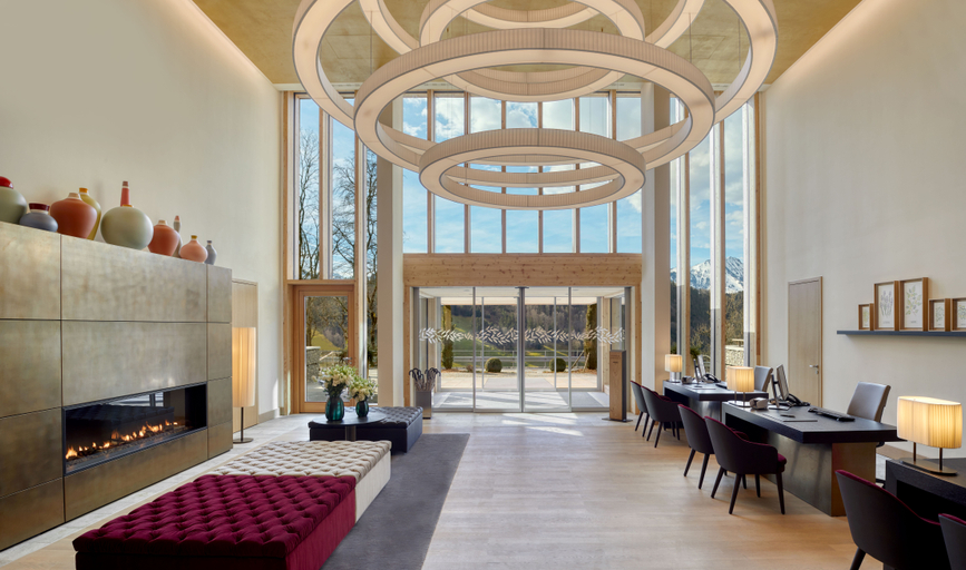 Public Area, Waldhotel by Bürgenstock Lake Lucerne, Nidwalden