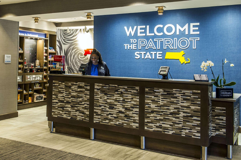 Public Area 2, Hampton Inn & Suites Foxborough/Mansfield, Foxborough