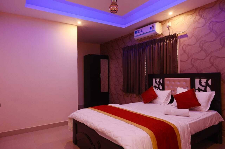 Bedroom 1, Aadams Suites, Bangalore
