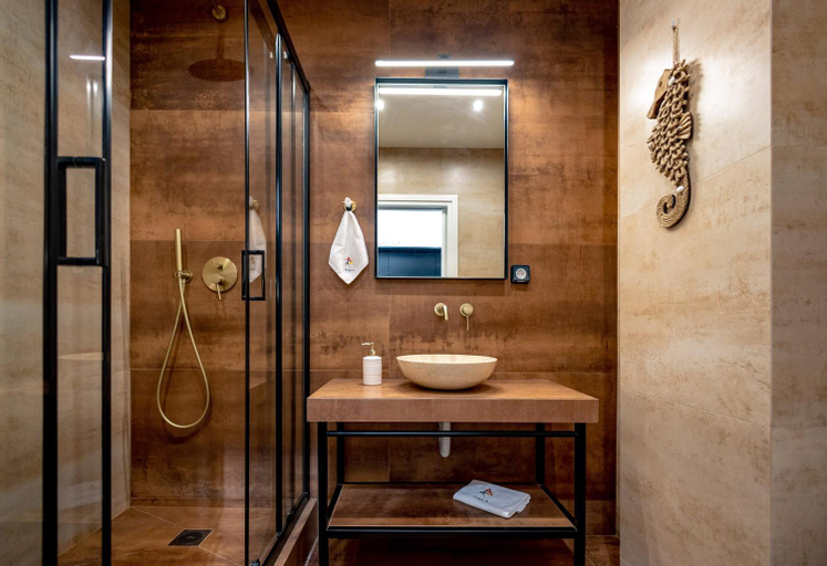 Bathroom 3, Triple A - Prime Location - Between Monastiraki & Syntagma Square-FREE Parking!, Attica