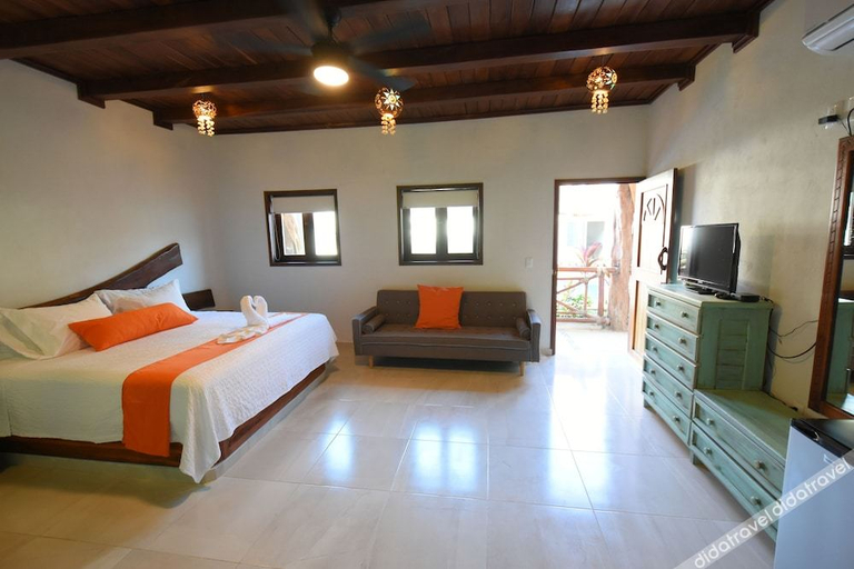 Bedroom 2, Hotel Hacienda Dos Ojos, Cozumel