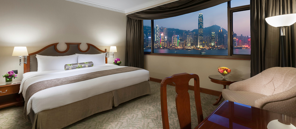 Bedroom 3, Marco Polo Hongkong Hotel, Kowloon