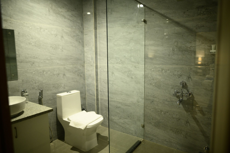 Bathroom 4, Purple Orchid Hotel, Nagaon