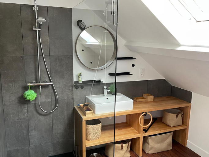 Bathroom 4, VILLA LA PLAGE, Calvados