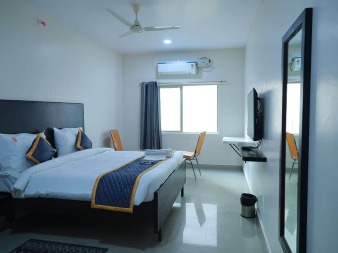 Bedroom, samudra inn, Nalgonda