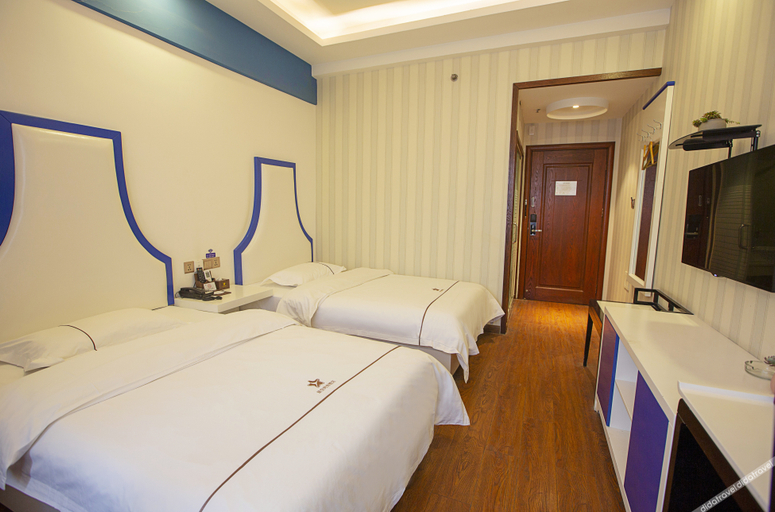 Bedroom 2, Star Fashion Hotel (Zhengzhou railway), Zhengzhou