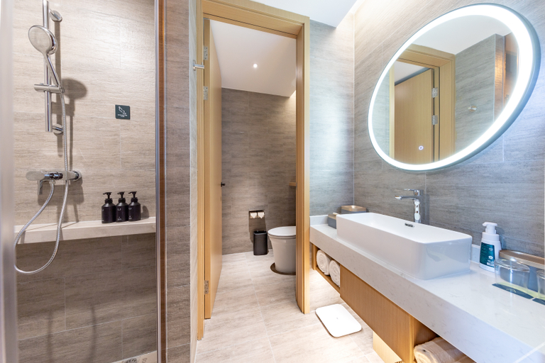 Bathroom 3, Atour Hotel Wuhan Yellow Crane Tower, Wuhan