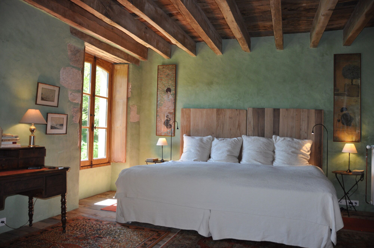 Bedroom 5, Domaine du Ris de Feu, Indre