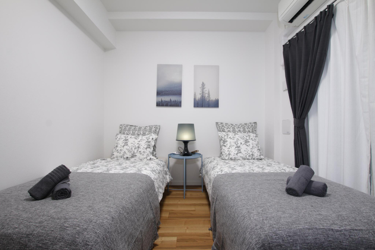 Bedroom, New Open/Designer's room/Beautiful space/103, Osaka